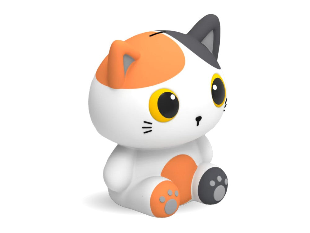 I Total Salvadanaio verticale GATTO ARANCIONE h27cm