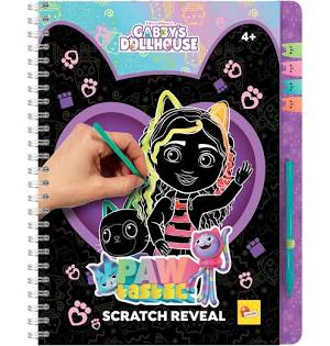 Cerda Scratch Stationery Set Gabby's Doll House