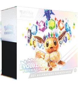 Game Vision Carte Pokémon Set Allenatore Fuoriclasse Evoluzioni Prismatiche