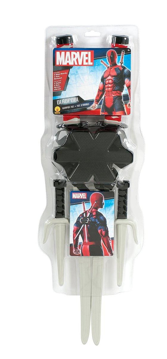 Deadpool – Kit Armi per Costume – Spade Ninja e Accessori – Rubies