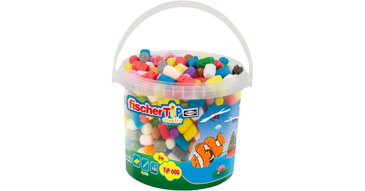 FischerTiP Set per lavoretti per bambini 600 PEZZI