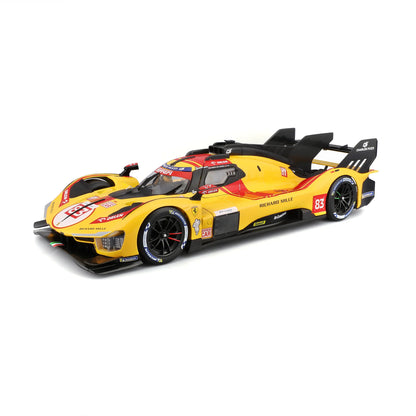 Bburago Ferrari 499 P 24H LMH Hypercar 2025 1:64 #51 #83