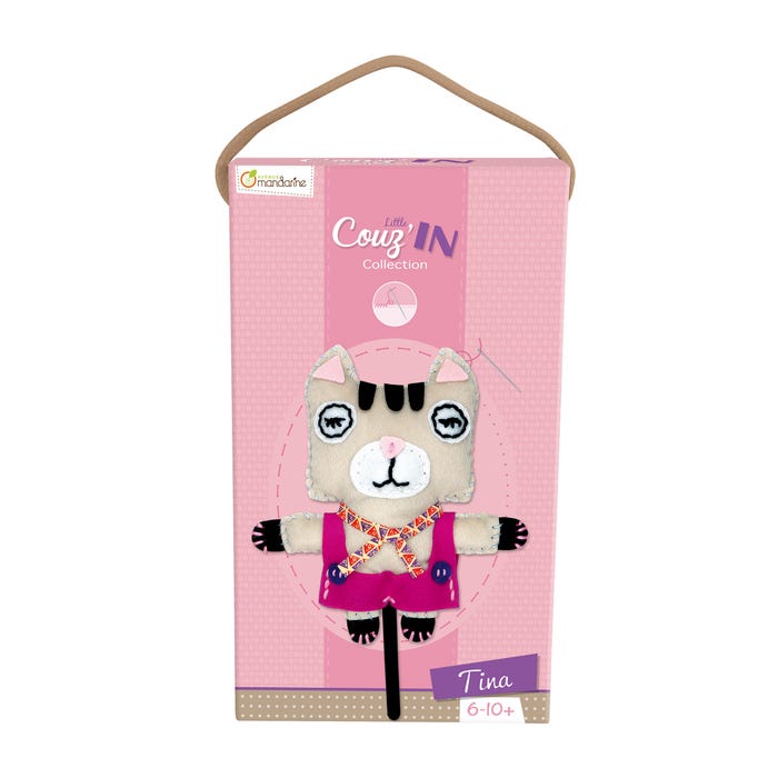 Avenue Mandarine Little Couz’In Tina la Gatta Kit da Cucire