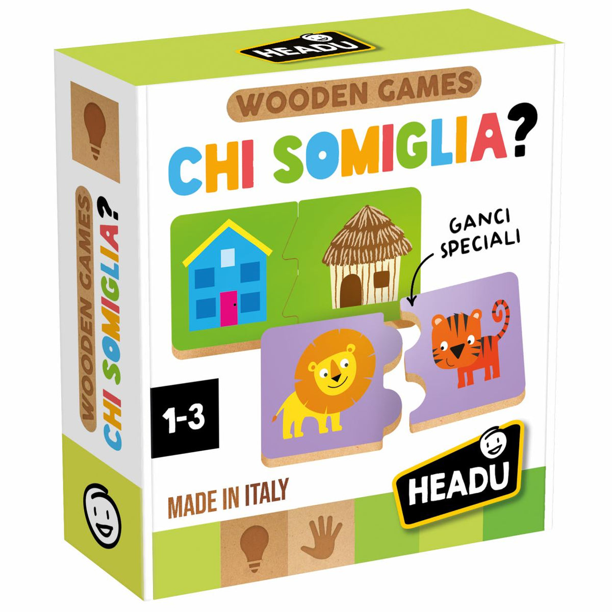 Wooden Game Chi Somiglia - HEADU