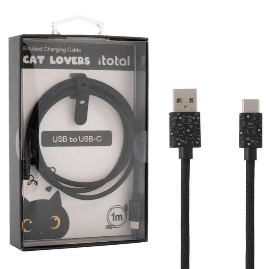 Cavo Usb - Usb-C Black Cat Gatto