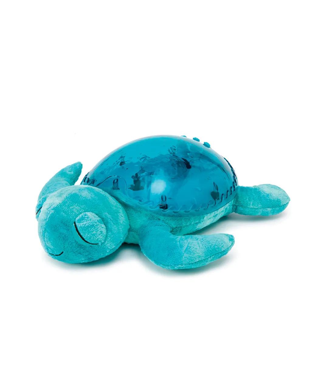 Cloud B - Tranquil Turtle Aqua (Ricaricabile). tartaruga di peluche ricaricabile tramite USB