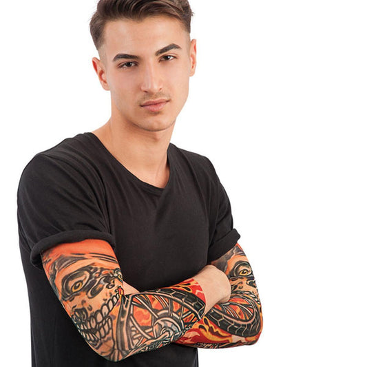 WIDMANN 2 Maniche Tattoo Stampa Fiamme