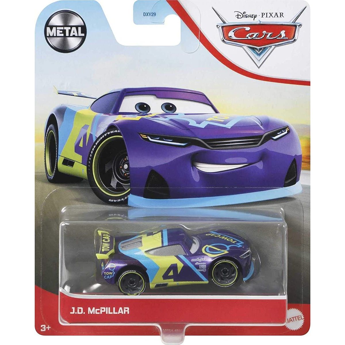 Disney Pixar Cars J.D. McPillar scala 1:55