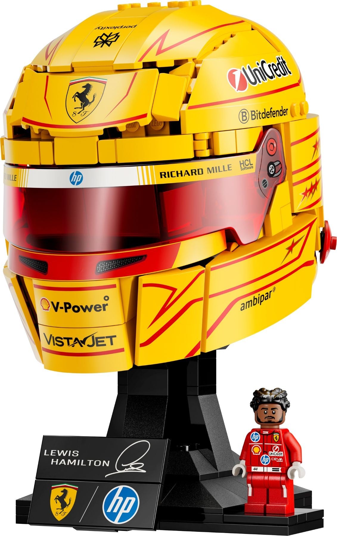 Formula 1 LEGO Scuderia Ferrari Lewis Hamilton Helmet 43022