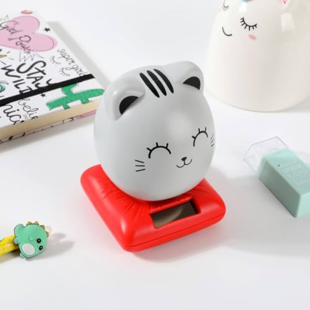 iTotal Snow Globe Grey Cat XL3187 Giocattolo