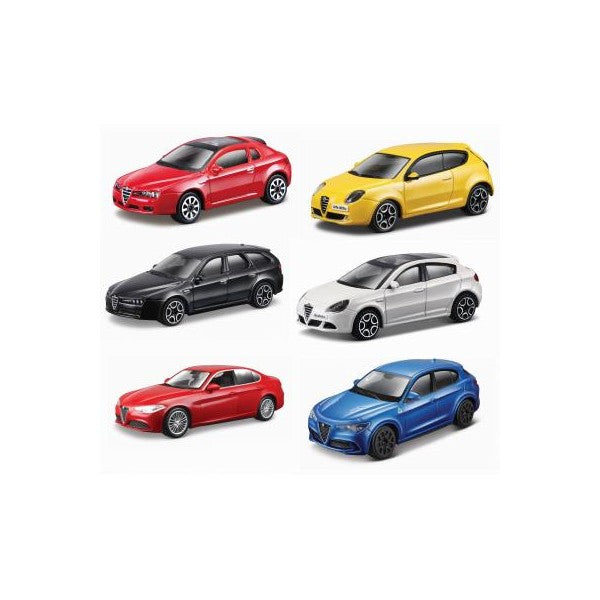 Bburago: Alfa Romeo 1:43 (Assortimento)