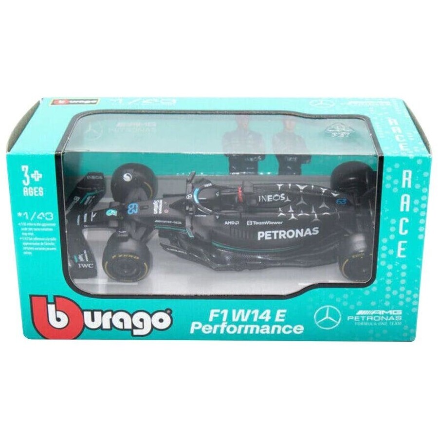 Bburago Race - Mercedes Amg F1 W14 E Performance #63 - Scala 1:43