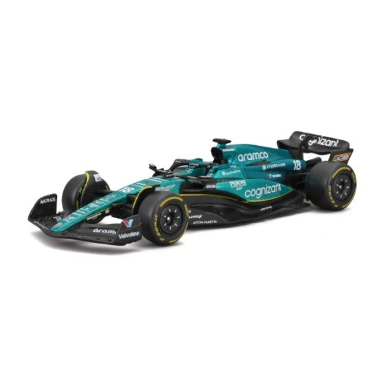 Bburago Race - Aston Martin Amr23 #18 (Stroll) - Scala 1:43