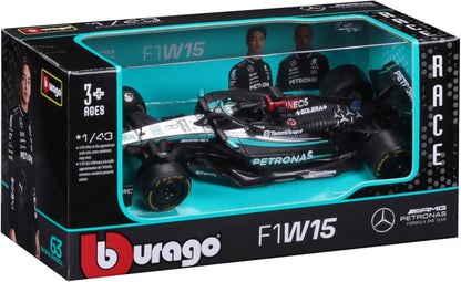 Bburago Race - Mercedes F1 W15 E-Performance #63 - 1:43
