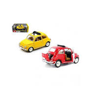 Bburago - Fiat 500l (1968), Rossa - Scala 1:24