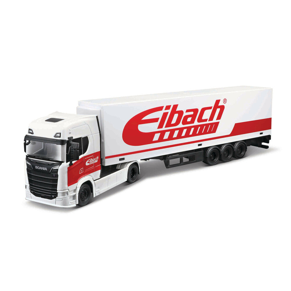 Collezione 6 Camion Con Semirimorchio, Burago, Scala 1:43