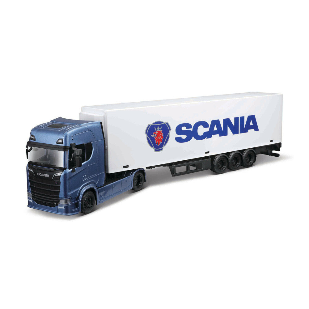 Collezione 6 Camion Con Semirimorchio, Burago, Scala 1:43