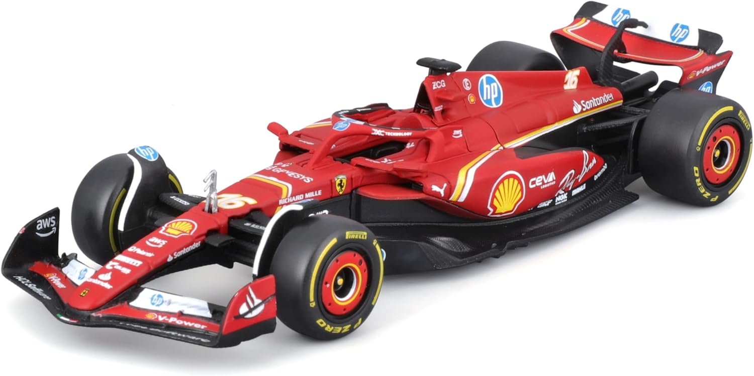 Bburago Formula Racing - Ferrari Sf-24 #16 (Leclerc) - 1:43