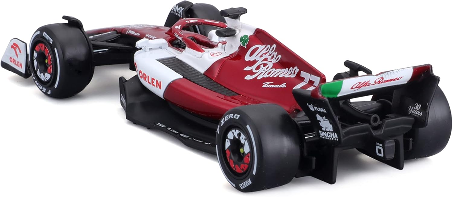 Bburago 18-38067 (#77) Scala 1:43 - Race - Alfa Romeo F1 Team Orlen C42