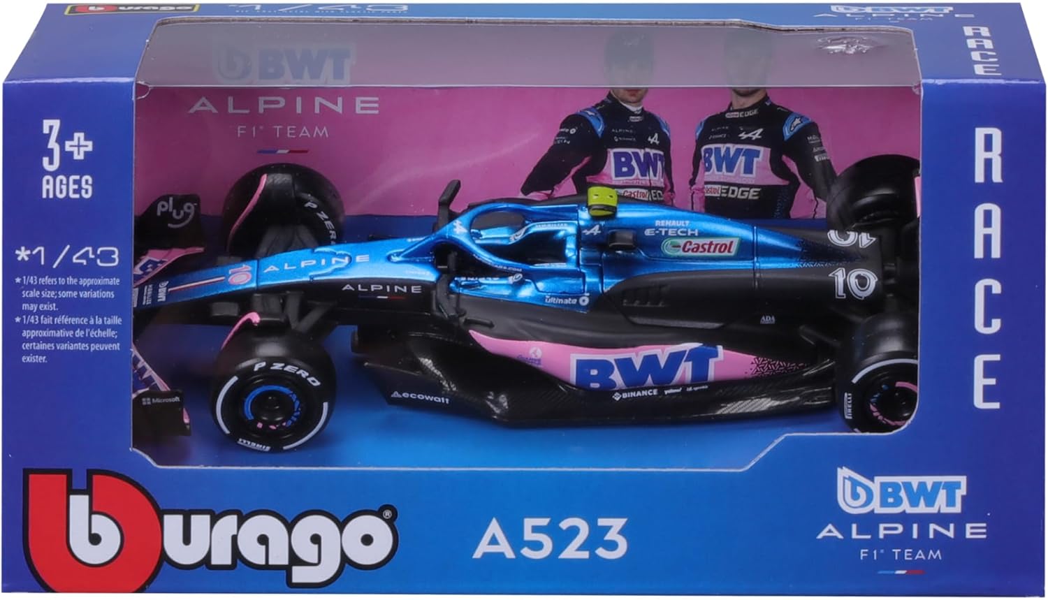 Bburago - Renault Alpine A523 Esteban Ocon #31 2023 - In Scala 1:43