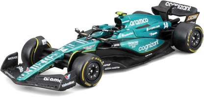 Bburago - Formula 1 Aston Martin F1 Team Amr23 - F. Alonso 14 Stagione 2023 - Scala 1:43