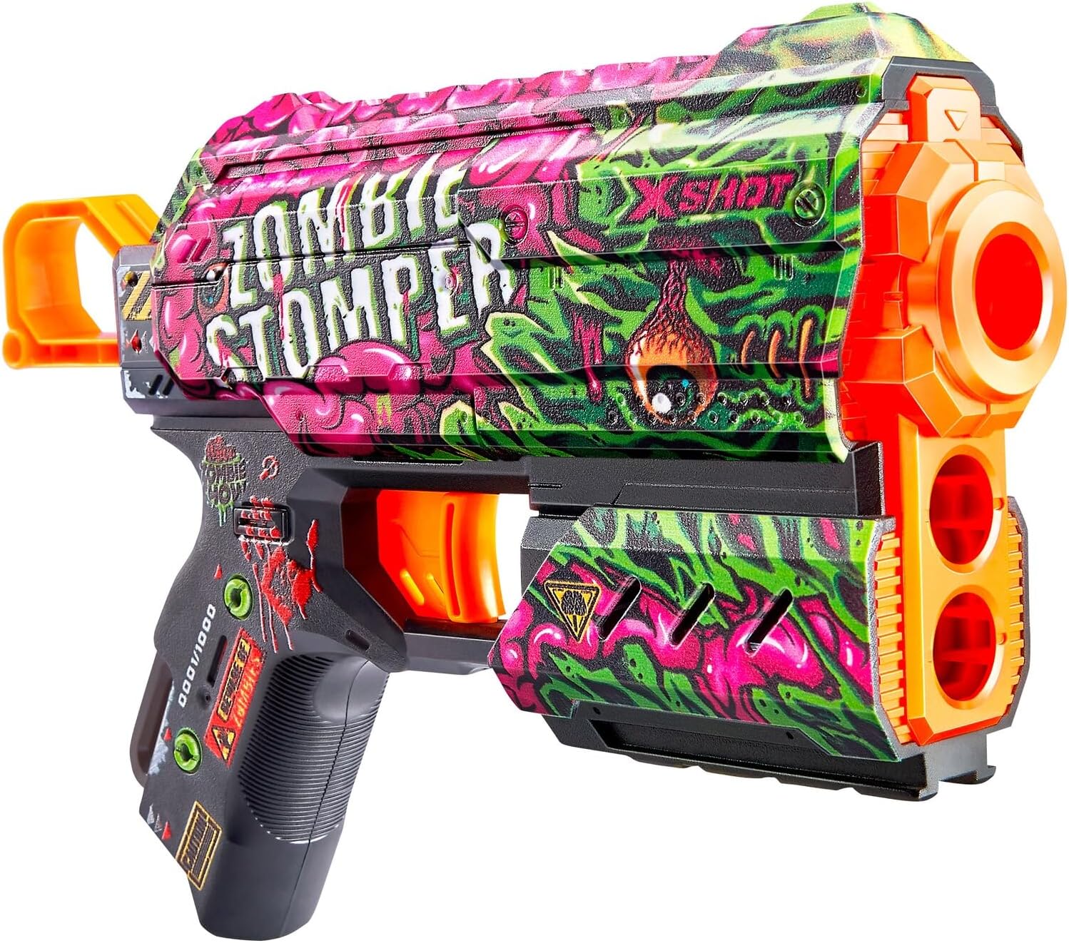 Zuru Dartblaster X-Shot Skins - Flux Zombie Stomper