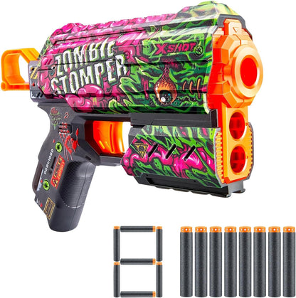 Zuru Dartblaster X-Shot Skins - Flux Zombie Stomper