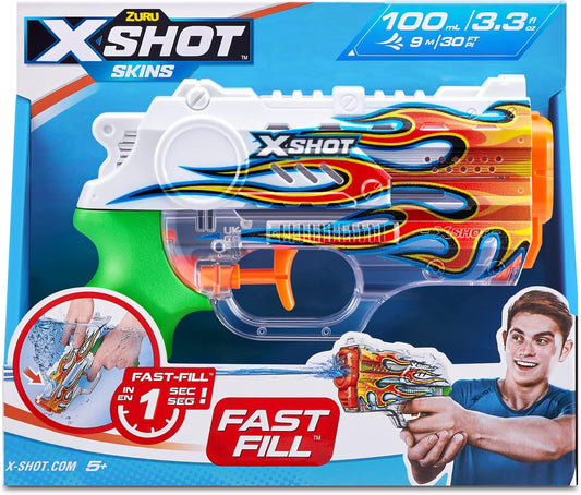 Pistola Ad Acqua X-Shot Water Skins Nano A Riempimento Rapido Di Zuru
