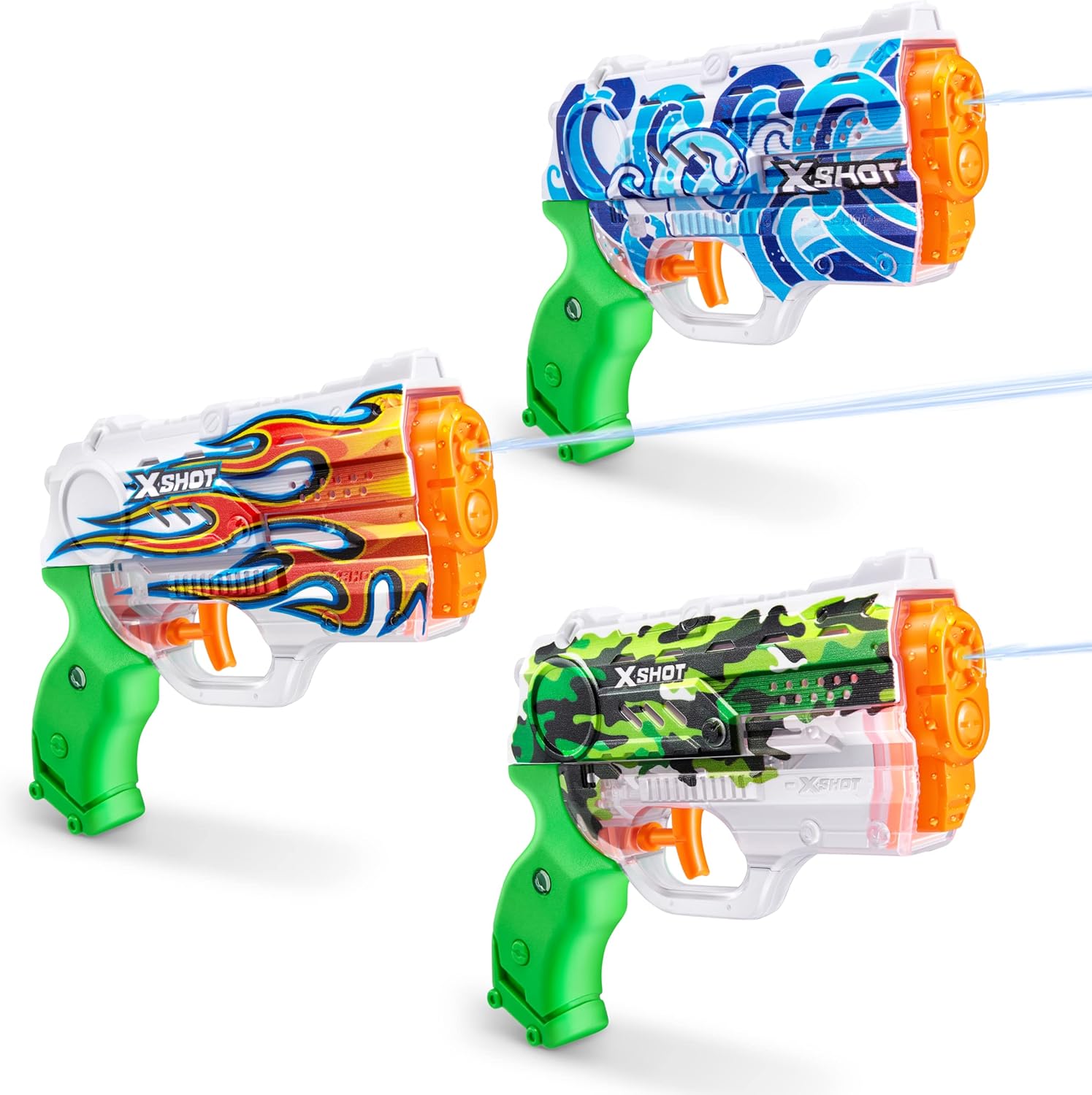 Pistola Ad Acqua X-Shot Water Skins Nano A Riempimento Rapido Di Zuru