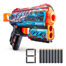 Zuru - X-Shot Skins Flux Apocalypse Con 8 Dardi