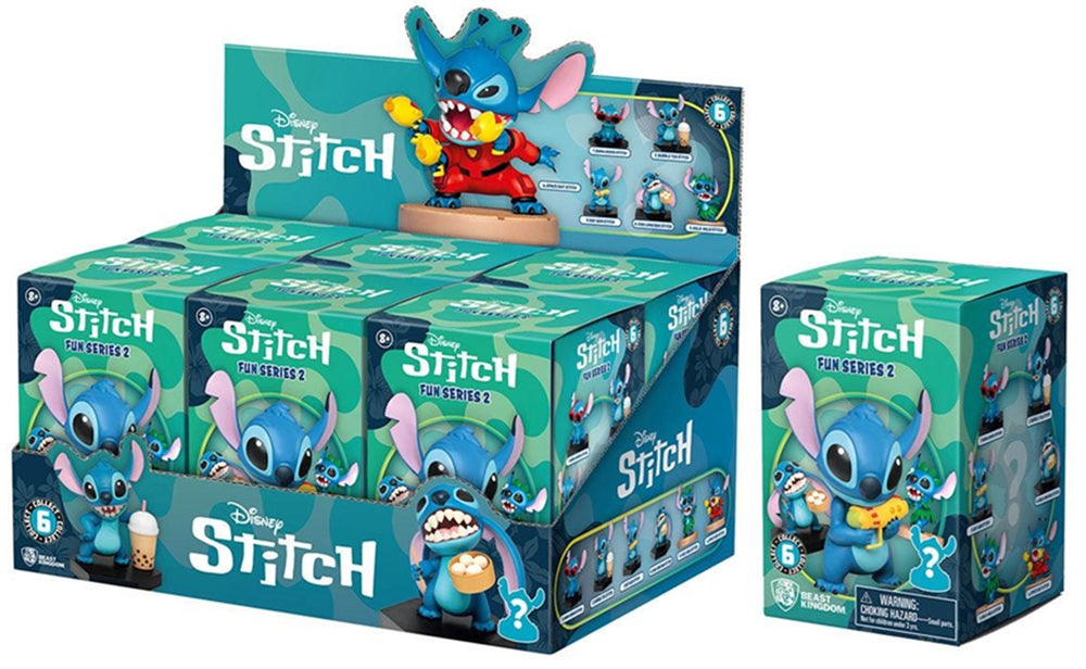 Lilo & Stitch Hero Box Fun Series  1 Mini Figures Wave 2 8 Cm YuMe Toys