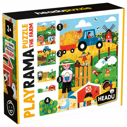 Playrama Puzzle Farm - HEADU