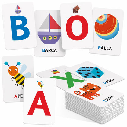 Carte Vitamine in Gioco Alfabeto e Parole - immagine 2