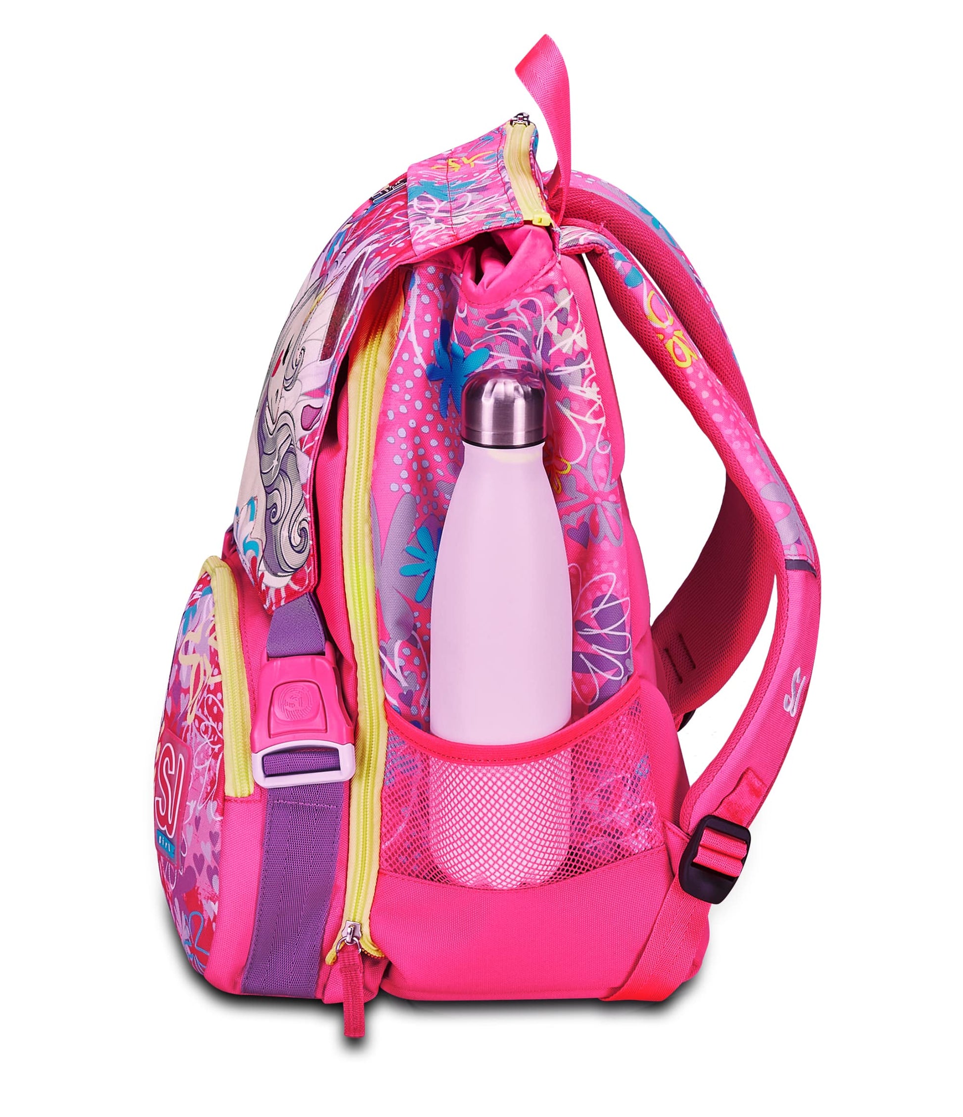 Seven SJ Gang Zaino Estensibile Big Flyunicorn Girl 24L