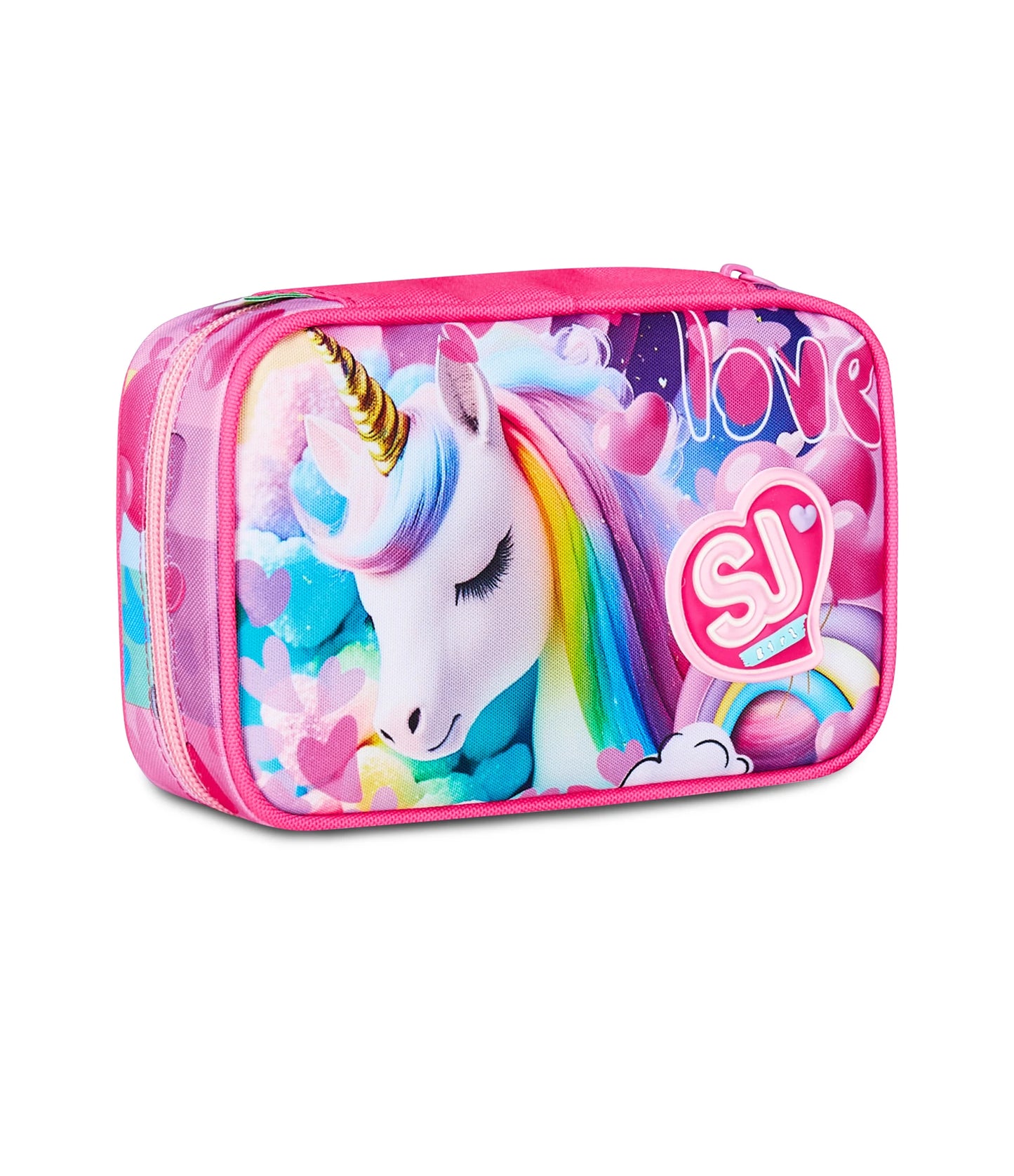 Seven Astuccio 3 Zip SJ Gang Flyunicorn Girl
