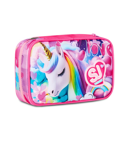Seven Astuccio 3 Zip SJ Gang Flyunicorn Girl