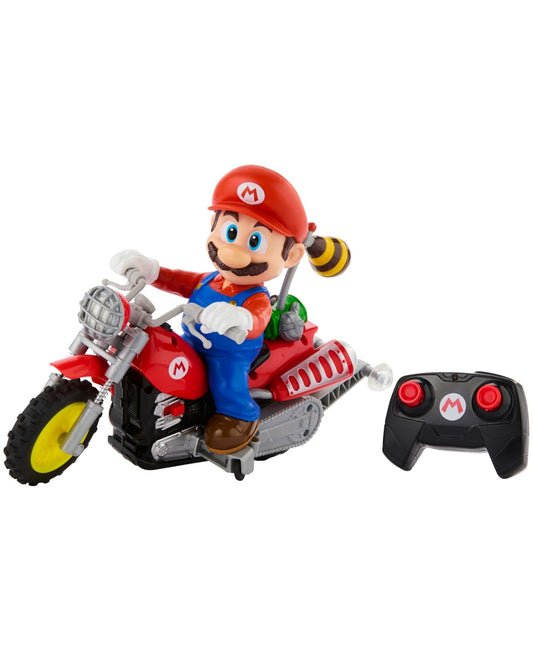 Hot Wheels Mario Wheelie Motocross RC Telecomandato Batterie