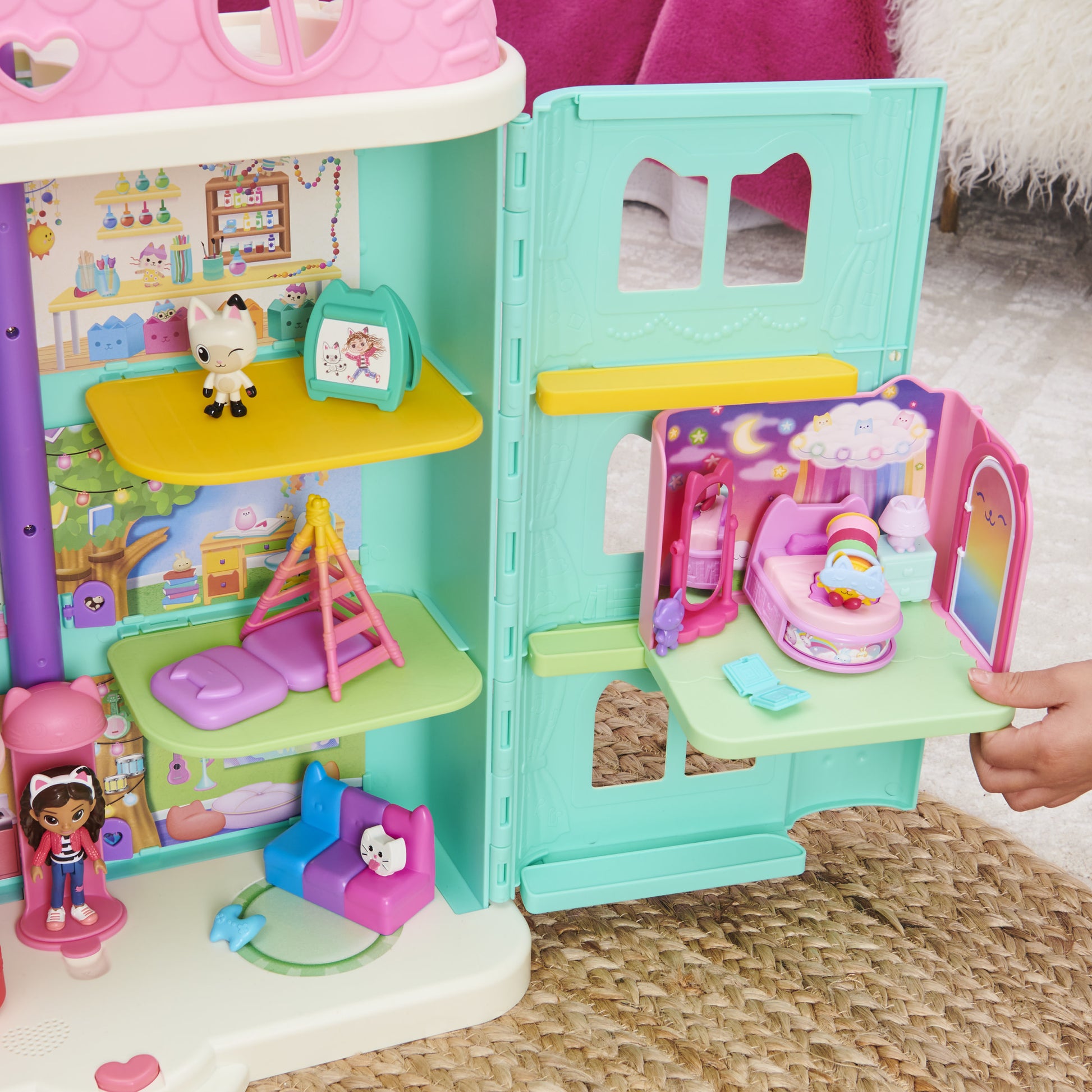Spin Master Gabby's Dollhouse - Camera da Letto Multicolore