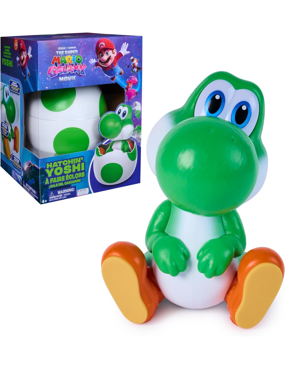 Hatchin' Yoshi Super Mario Galaxy - Figura D'Azione