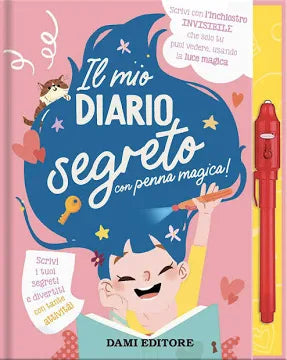 Dami Editore - Il Diario Segreto Delle Mie Amicizie Con Penna Inchiostro Invisibile