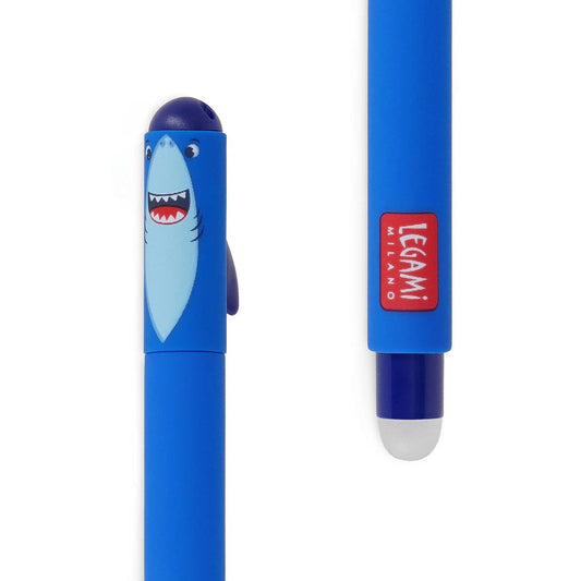 Legami Penna gel cancellabile Shark