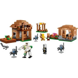 LEGO Minecraft 21596 Attacco al Villaggio dell'Evocatore 607 Pezzi
