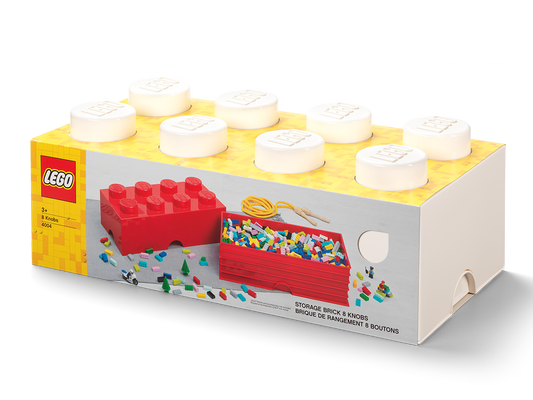 LEGO Storage Brick 8 Bianco