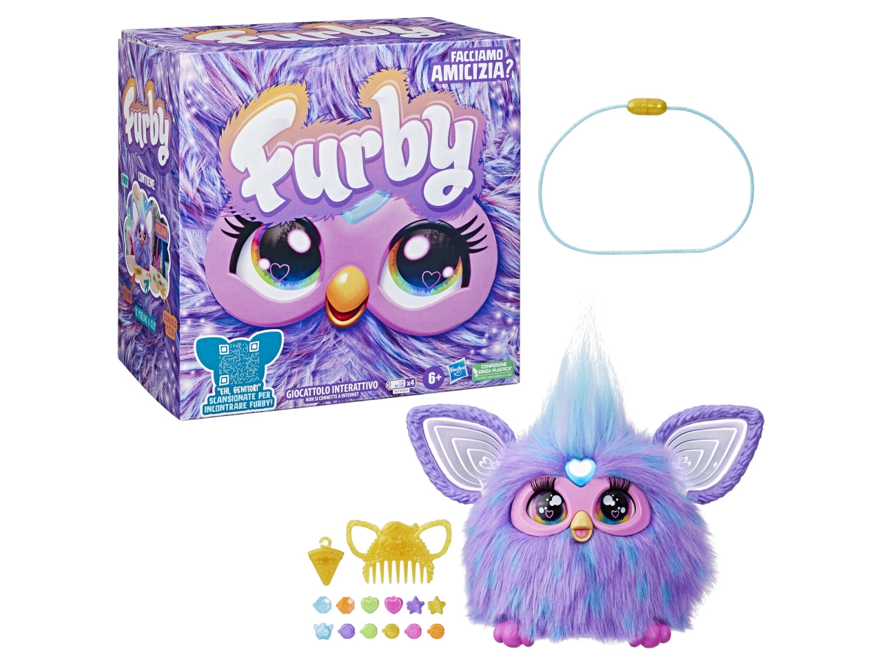 Ehi Furby - Viola Giocattolo Interattivo