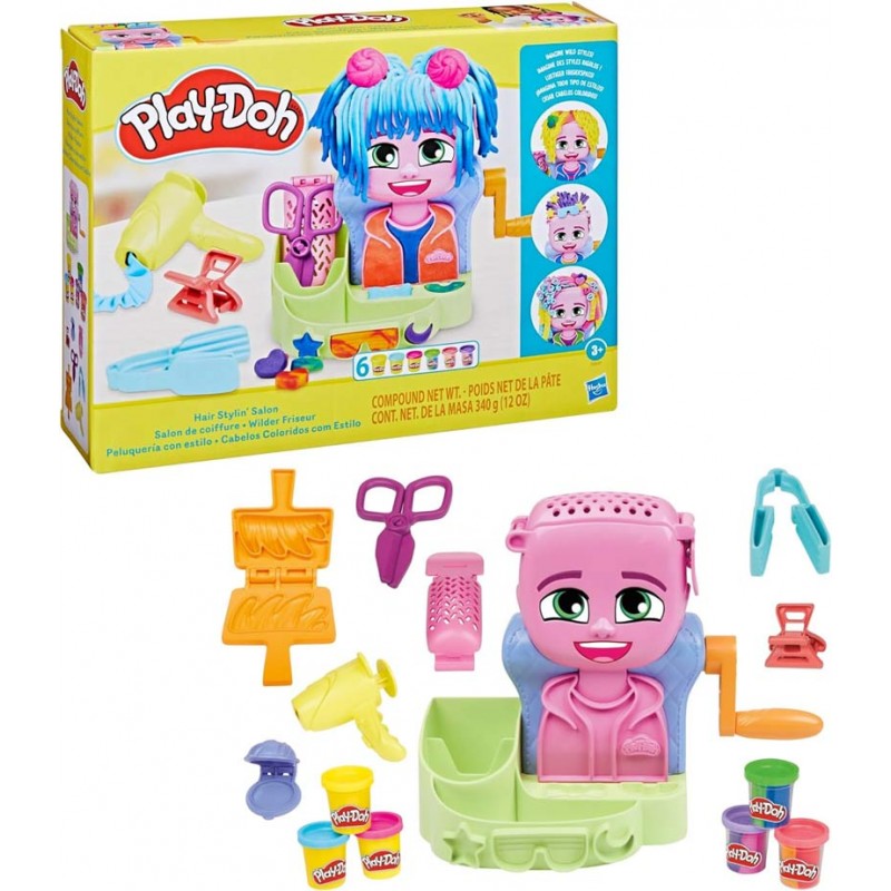 Play-Doh: Hasbro - Capelli Pazzerelli salone acconciature