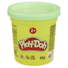 Play-Doh Vasetto singolo,Colore Verde,Hasbro,Eta 2+