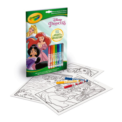 Crayola Disney Princess Coloring and Activity Book