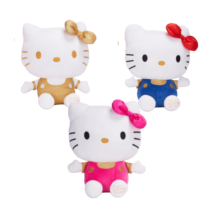 Hello Kitty 25cm Peluche 50 ANNIVERSARIO