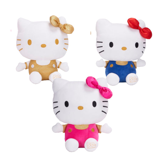 Hello Kitty 25cm Peluche 50 ANNIVERSARIO