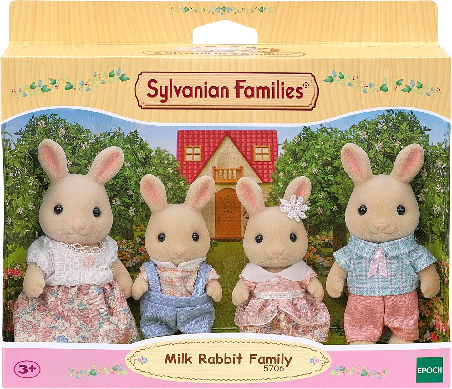 Famiglia Coniglio Latte  Sylvanian Families